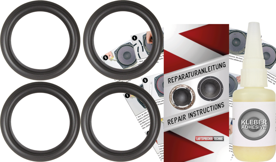 Bang & Olufsen BeoLab 6000 MCMXCII Speaker Surround Re-Foam Repair Kit - 4 Pieces Surrounds